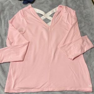 Lilly Pulitzer Luxletic Criss Cross Top